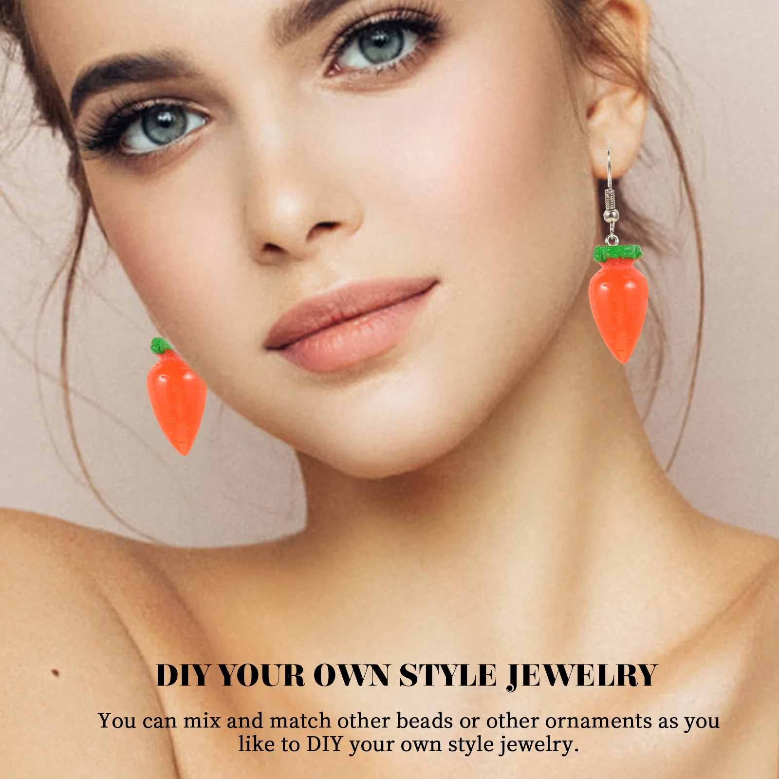 20Pcs Carrot Pendant Charms for Jewelry Making Lovely Easter Necklace Bracelet Earrings Accessories Plastic Metal Design
20Pcs Carrot Pendant Charms for Jewelry Making Lovely Easter Necklace Bracelet Earrings Accessories Plastic Metal Design