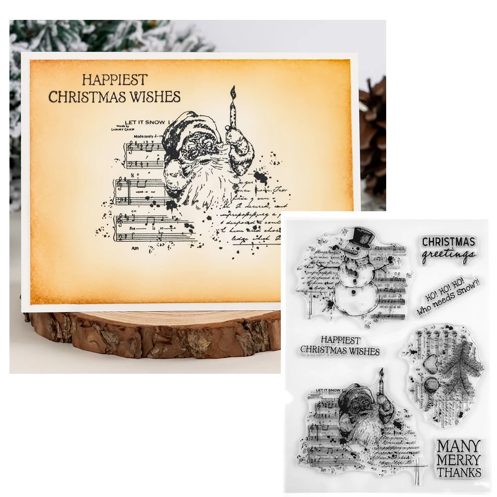 Прозрачные штампы с Рождеством Санта-Клауса для изготовления открыток, украшения и резиновые штампы для скрапбукинга для рукоделия
Прозрачные штампы с Рождеством Санта-Клауса для изготовления открыток, украшения и резиновые штампы для скрапбукинга для рукоделия