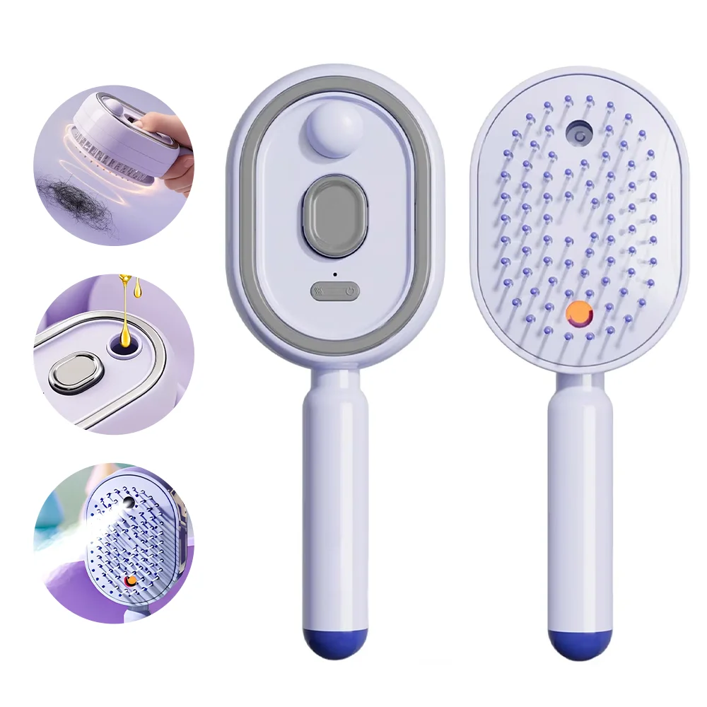 3-in-1 Scalp Care Massage Comb Electric Spray Air Cushion Rechargeable Hairs Massage Brush for Frizzy Hair Relieve Hair Tangles
3-in-1 Scalp Care Massage Comb Electric Spray Air Cushion Rechargeable Hairs Massage Brush for Frizzy Hair Relieve Hair Tangles