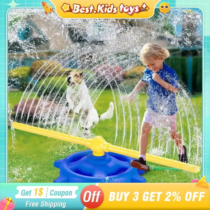 360 Degree Water Sprinkler Rotating Kids Outdoor Spray Toy Backyard Garden Water Games Yard Splashing Sprinkler Home Bath Toy
360 Degree Water Sprinkler Rotating Kids Outdoor Spray Toy Backyard Garden Water Games Yard Splashing Sprinkler Home Bath Toy