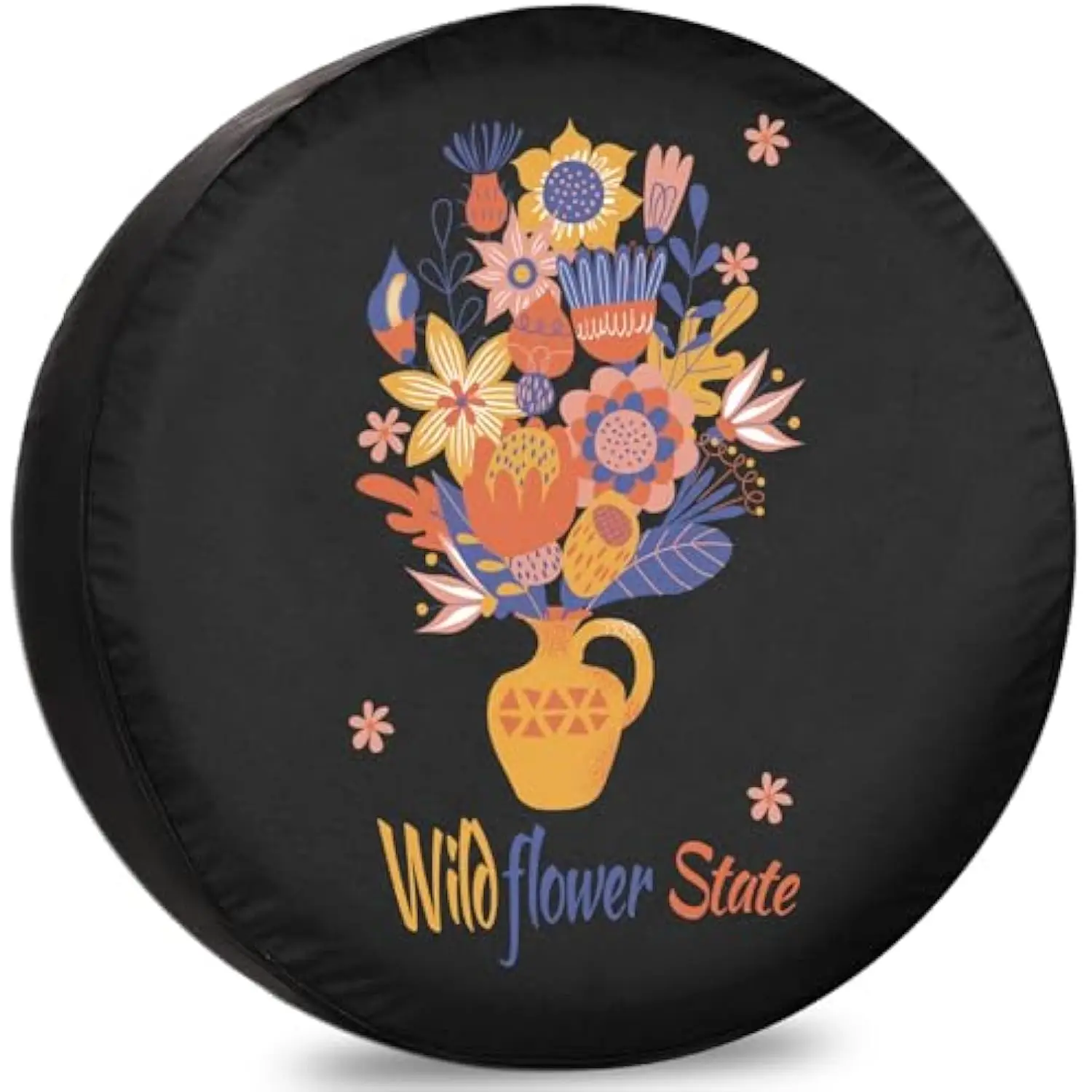 Цветочный букет штатов полевых цветов, чехол для запасного колеса, водонепроницаемый виниловый аксессуар для прицепа для кемпера
Цветочный букет штатов полевых цветов, чехол для запасного колеса, водонепроницаемый виниловый аксессуар для прицепа для кемпера