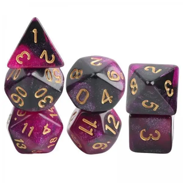 Acrylic Polyhedral Dice Set Miniature Dice Board Game Accessories for Table Games and Family Gatherings
Acrylic Polyhedral Dice Set Miniature Dice Board Game Accessories for Table Games and Family Gatherings