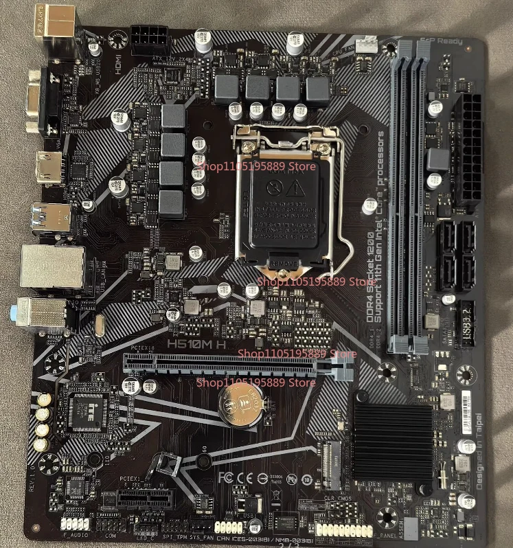 Материнская плата Gigabyte H510M H с поддержкой процессоров Intel 10/11 поколения, памяти DDR4, разъемом LGA1200
Материнская плата Gigabyte H510M H с поддержкой процессоров Intel 10/11 поколения, памяти DDR4, разъемом LGA1200