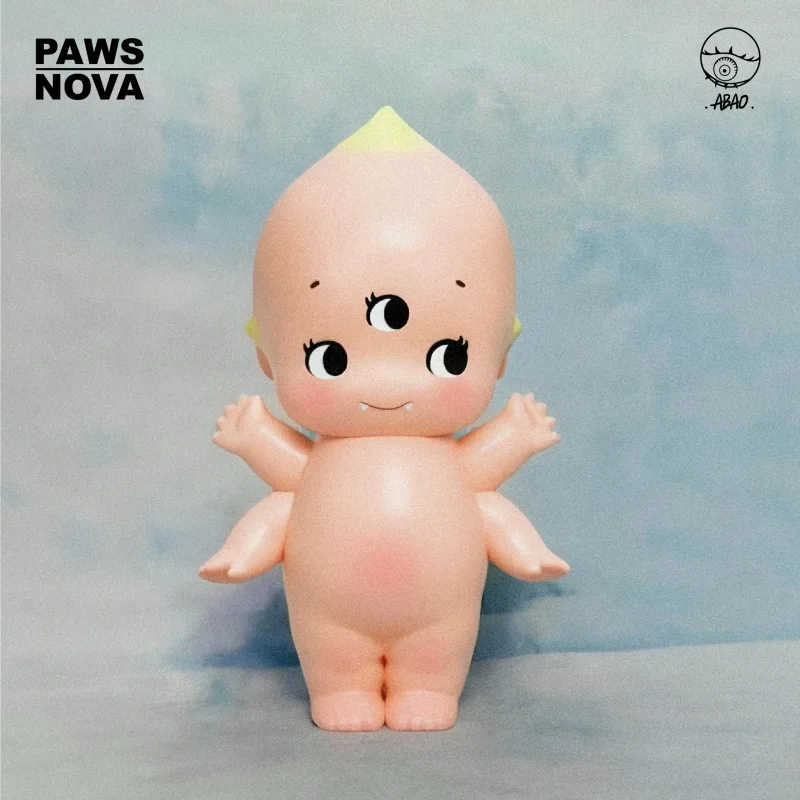 Authentic Paws Nova Abao Mini Vinyl Art Toy Three Eyed Four Armed Figurine Peach Shaped Desktop Decoration Home Ornament Gift
Authentic Paws Nova Abao Mini Vinyl Art Toy Three Eyed Four Armed Figurine Peach Shaped Desktop Decoration Home Ornament Gift