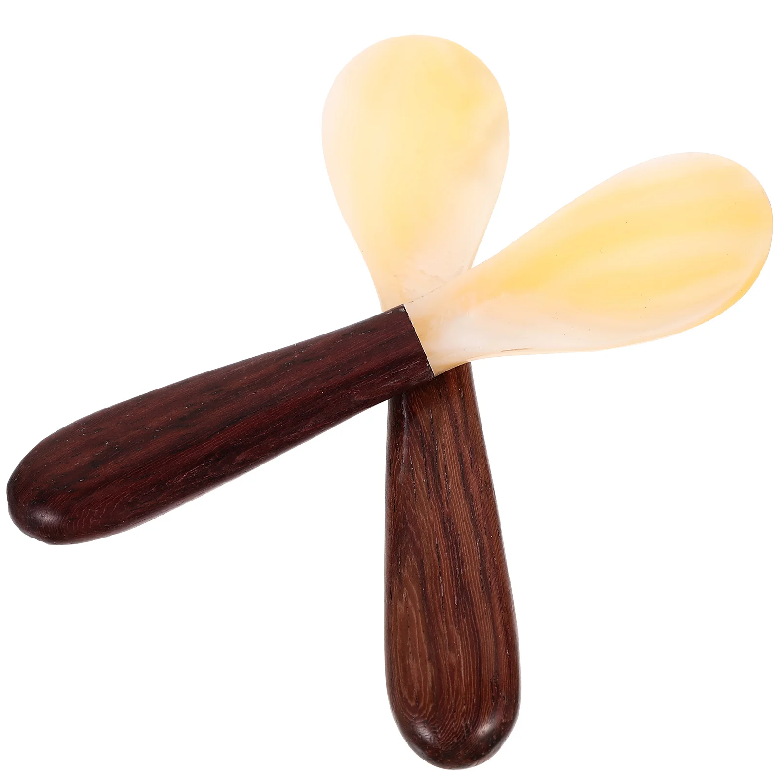 2Pcs Shell Natural Wood Handle Coffee Dessert Spoon Practical Flatware Kitchen Stirring Coffee Spoon Bar Utensils
2Pcs Shell Natural Wood Handle Coffee Dessert Spoon Practical Flatware Kitchen Stirring Coffee Spoon Bar Utensils