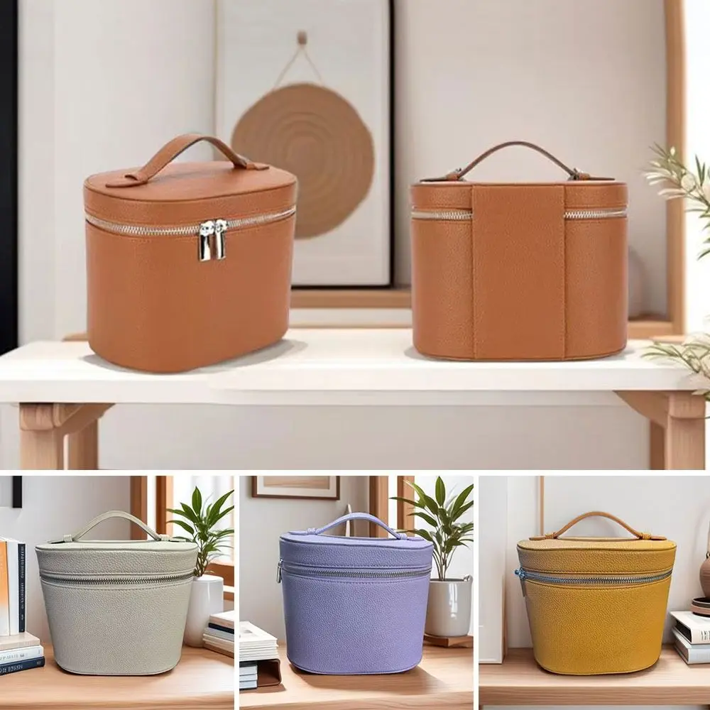 Travel Tote Makeup Bag Portable Large Capacity Cosmetic Pouch Zipper Closure PU Toiletry Bag
Travel Tote Makeup Bag Portable Large Capacity Cosmetic Pouch Zipper Closure PU Toiletry Bag