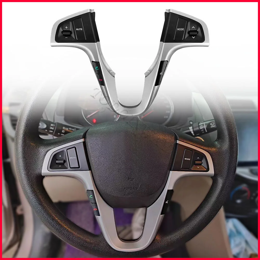 Car Steering Wheel Button For Hyundai VERNA SOLARIS 2010-2016 Audio Volume Music Control Switch media phone buttons accessories
Car Steering Wheel Button For Hyundai VERNA SOLARIS 2010-2016 Audio Volume Music Control Switch media phone buttons accessories