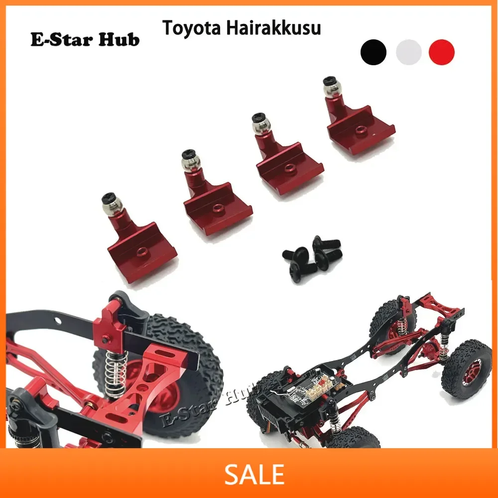 Front Rear Suspension Brackets for WPL 1/16 C64 Toyota Hairakkusu Metal Upgrade Parts Kit Rc Model Crawler Car Truck Truggy
Front Rear Suspension Brackets for WPL 1/16 C64 Toyota Hairakkusu Metal Upgrade Parts Kit Rc Model Crawler Car Truck Truggy