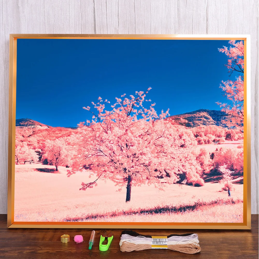 Colorful Nature Pre-Printed 11CT Cross-Stitch Embroidery Kit Hobby Handmade Craft Handiwork Wholesale Different Room Decor
Colorful Nature Pre-Printed 11CT Cross-Stitch Embroidery Kit Hobby Handmade Craft Handiwork Wholesale Different Room Decor