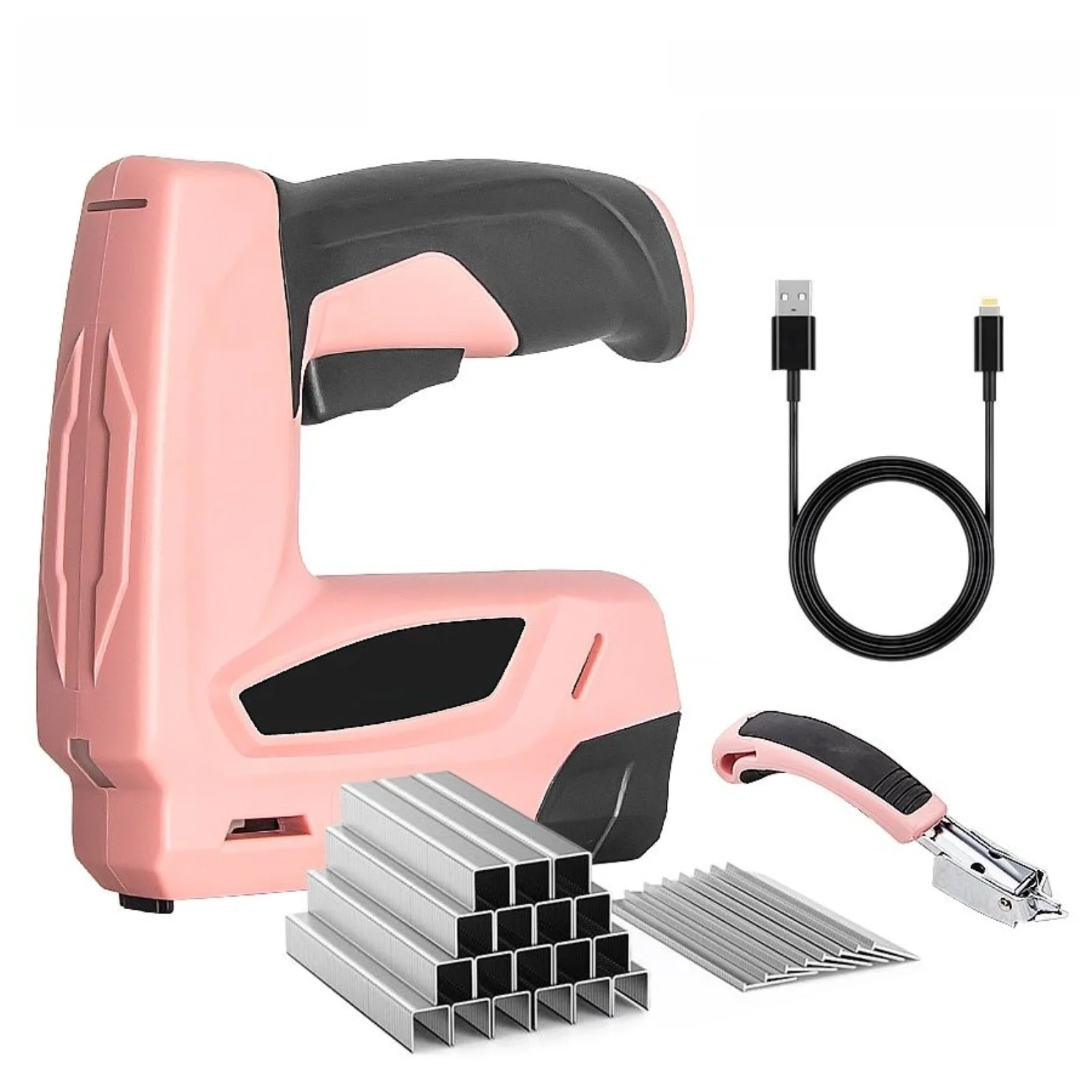 With USB Charger Electric Nail Gun Home Use Industrial Grade Cordless Nail Gun Cordless Staple Gun
With USB Charger Electric Nail Gun Home Use Industrial Grade Cordless Nail Gun Cordless Staple Gun