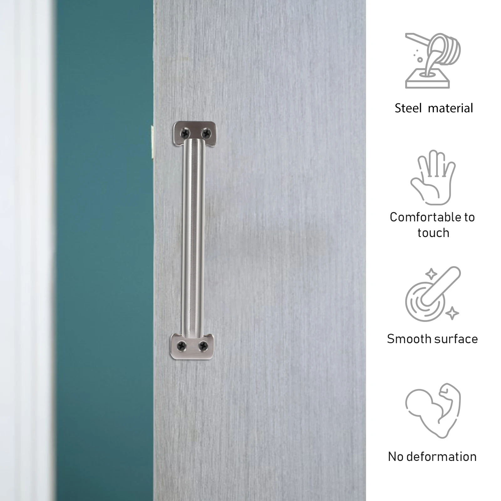 Modern Stainless Steel Round Cabinet Pull Handles Smooth Edge Furniture Handles for Kitchen Bedroom Dresser Drawer Wardrobe
Modern Stainless Steel Round Cabinet Pull Handles Smooth Edge Furniture Handles for Kitchen Bedroom Dresser Drawer Wardrobe