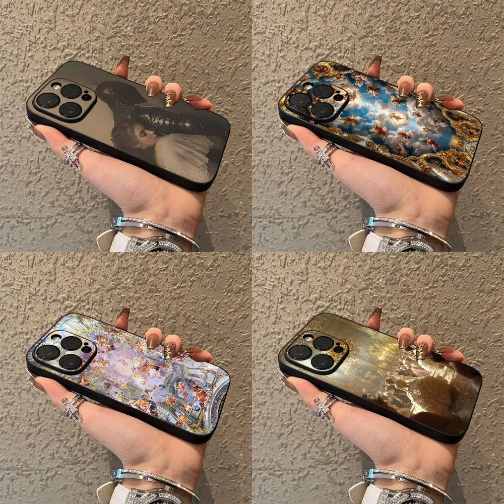 Renaissance Art Phone Case For iPhone 16,15,14,13,12,11,Pro,XS,Max,XR,Plus,E,SE4,Mini Black Soft Cover
Renaissance Art Phone Case For iPhone 16,15,14,13,12,11,Pro,XS,Max,XR,Plus,E,SE4,Mini Black Soft Cover