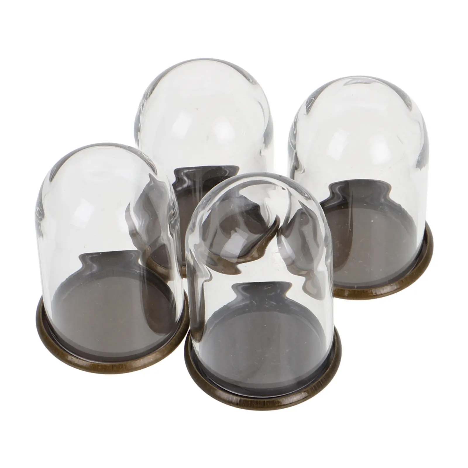 4Pcs Miniature Glass Dome Display Clear Glass Cloche Dome Metal Base Small Display Case for Preserved Flower Covers DIY
4Pcs Miniature Glass Dome Display Clear Glass Cloche Dome Metal Base Small Display Case for Preserved Flower Covers DIY