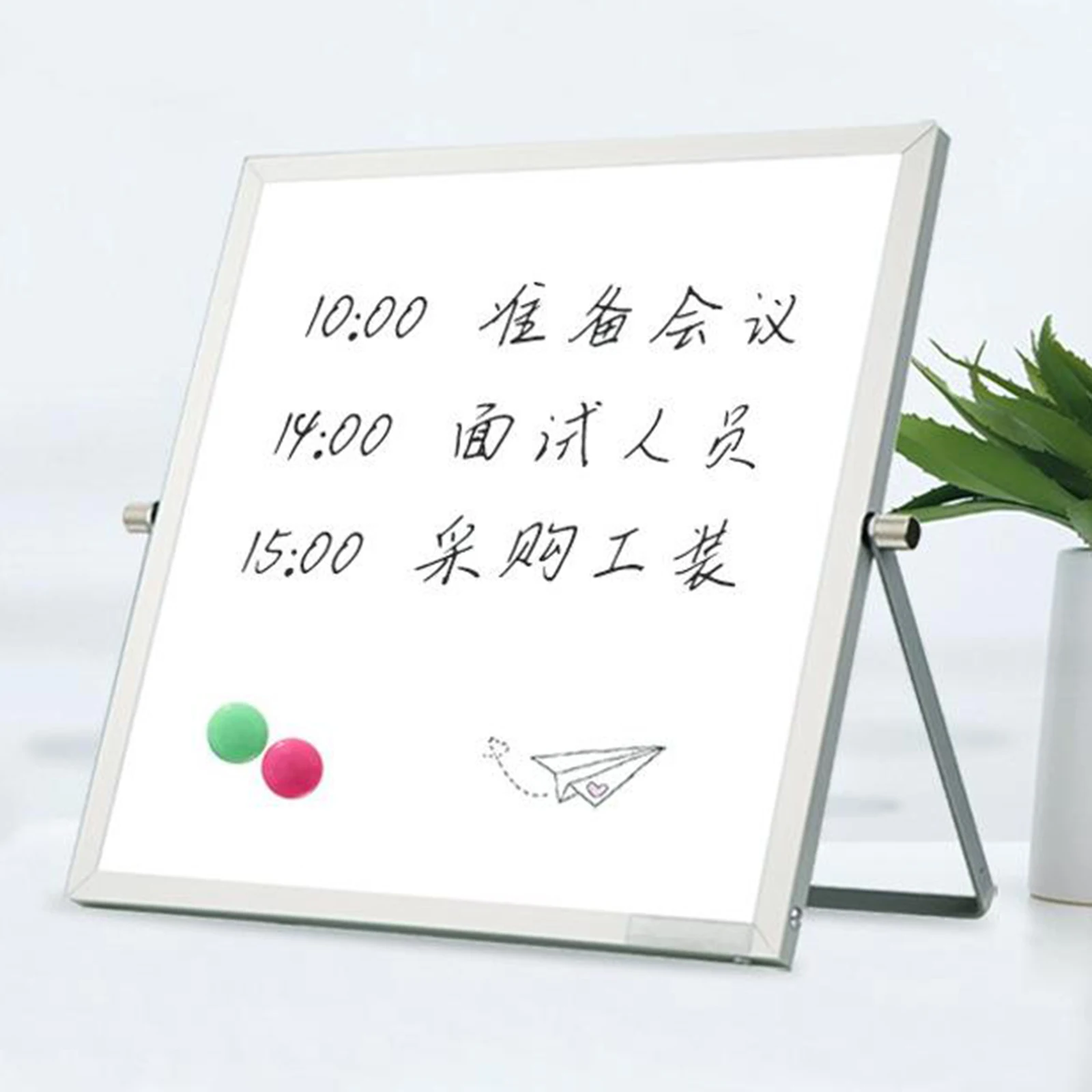 Small White Board Flexible Magnetic Whiteboard Double Sided Dry Wipe on Table with Holder for Kids Drawing Teacher Home Office
Small White Board Flexible Magnetic Whiteboard Double Sided Dry Wipe on Table with Holder for Kids Drawing Teacher Home Office