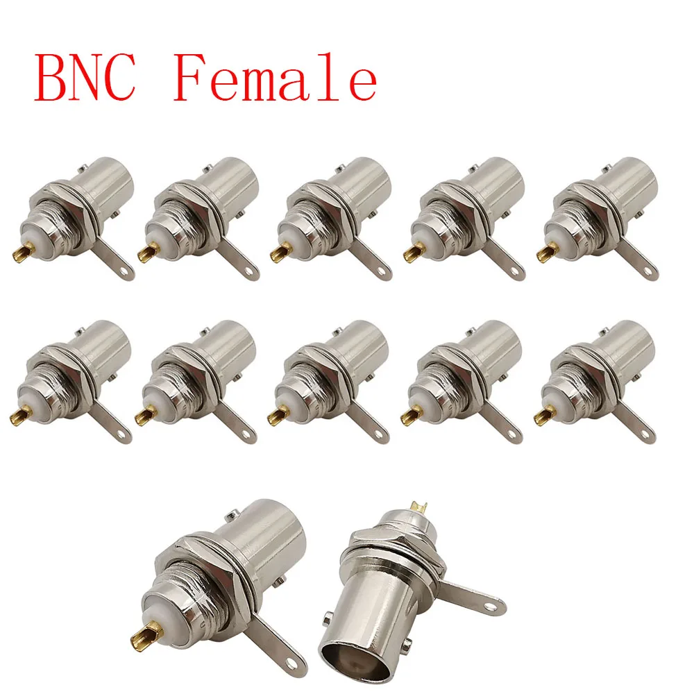 5/10Pcs Silver BNC Female Socket Chassis Panel Mount Solder Connector Coaxial Cable For Welding Machine Parts Hot
5/10Pcs Silver BNC Female Socket Chassis Panel Mount Solder Connector Coaxial Cable For Welding Machine Parts Hot
