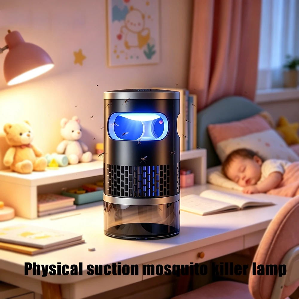 Silent Physical Suction Mosquito Catcher Lamp New USB Powered Dual Function Night Light Mosquito Repeller Household Outdoor
Silent Physical Suction Mosquito Catcher Lamp New USB Powered Dual Function Night Light Mosquito Repeller Household Outdoor