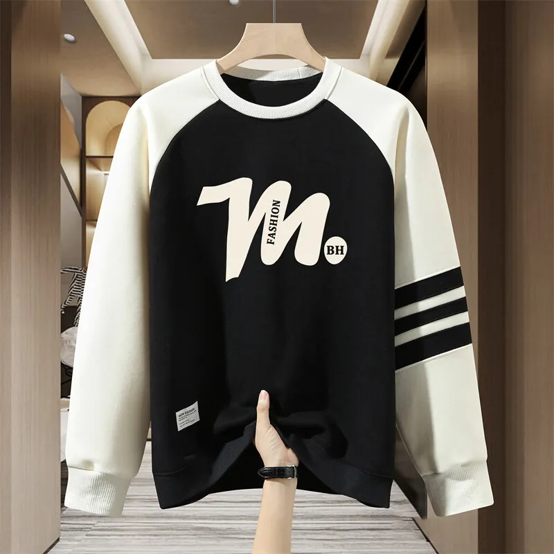 Spring Autumn Men Round Neck Hoodie for Men Long Sleeve Sweatshirt Casual and Versatile Trendy Top
Spring Autumn Men Round Neck Hoodie for Men Long Sleeve Sweatshirt Casual and Versatile Trendy Top