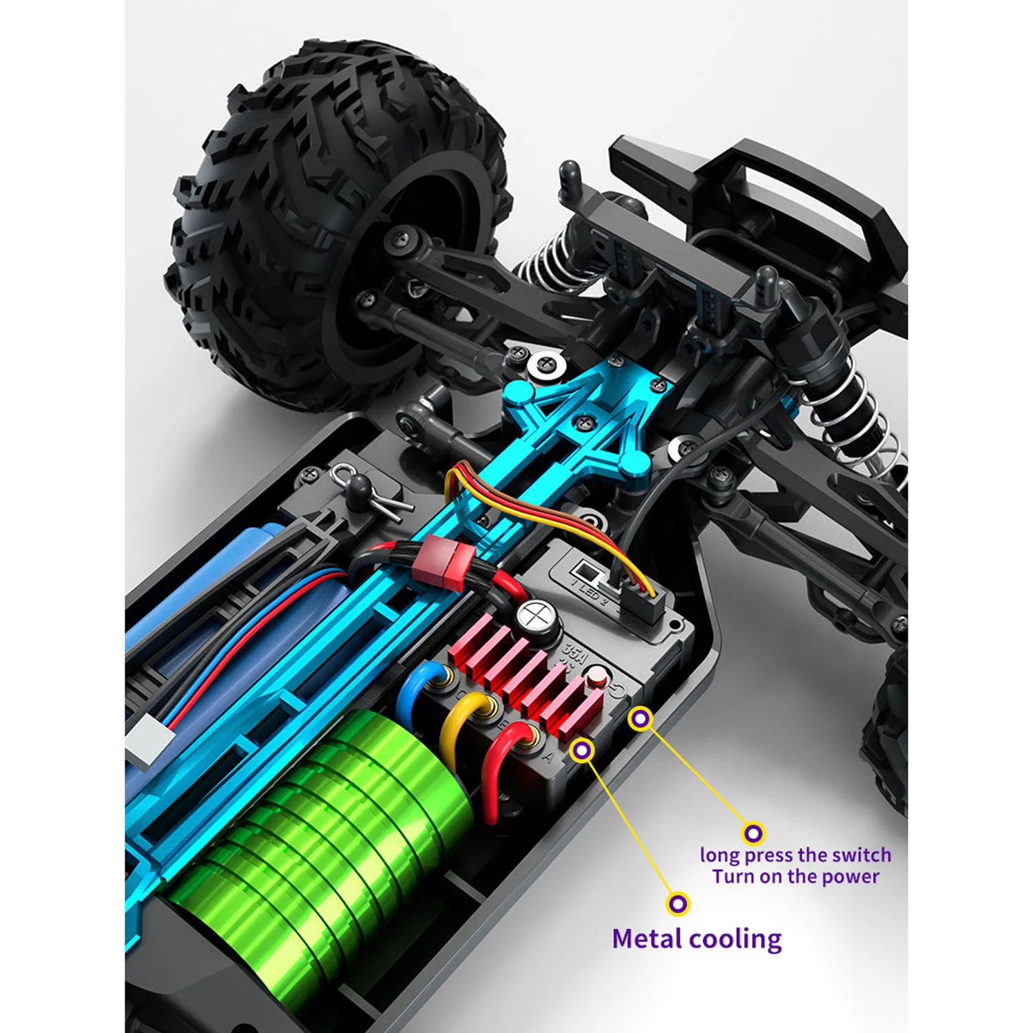 SCY 16102Pro 1/16 4X4 RC Monster Truck Brushless Motor Multi Terrain LED Light RTR Off Road Vehicle for Racing Enthusiasts
SCY 16102Pro 1/16 4X4 RC Monster Truck Brushless Motor Multi Terrain LED Light RTR Off Road Vehicle for Racing Enthusiasts