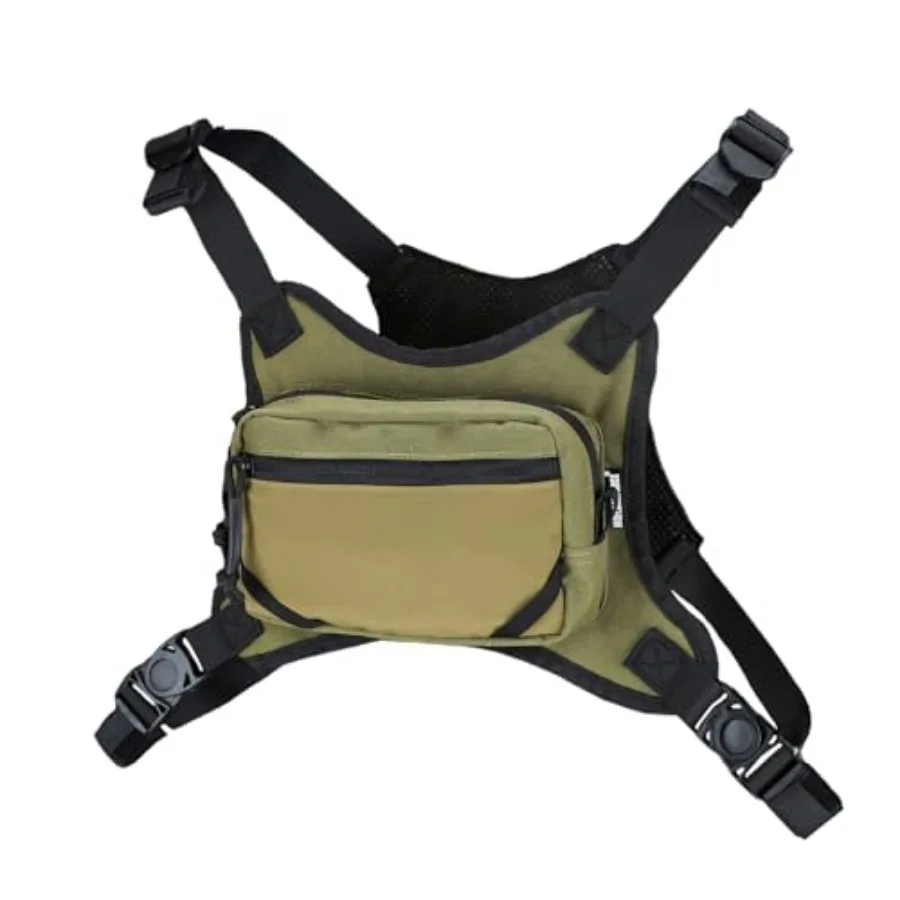 Chest Bag for Men and Women, Chest Rig Pack Front EDC Pouch Running Vest Phone Holder for Workout, Hiking and Outdoor Sports
Chest Bag for Men and Women, Chest Rig Pack Front EDC Pouch Running Vest Phone Holder for Workout, Hiking and Outdoor Sports