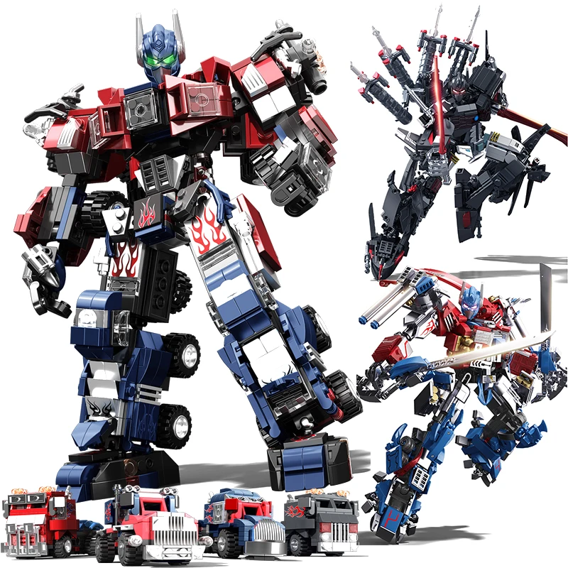 1013Pcs Mech Warrior Building Blocks Set, Truck Transformed Robot Model Kit, G1 Robot Hero, STEM Toy Gift for Boys Girls Adults
1013Pcs Mech Warrior Building Blocks Set, Truck Transformed Robot Model Kit, G1 Robot Hero, STEM Toy Gift for Boys Girls Adults