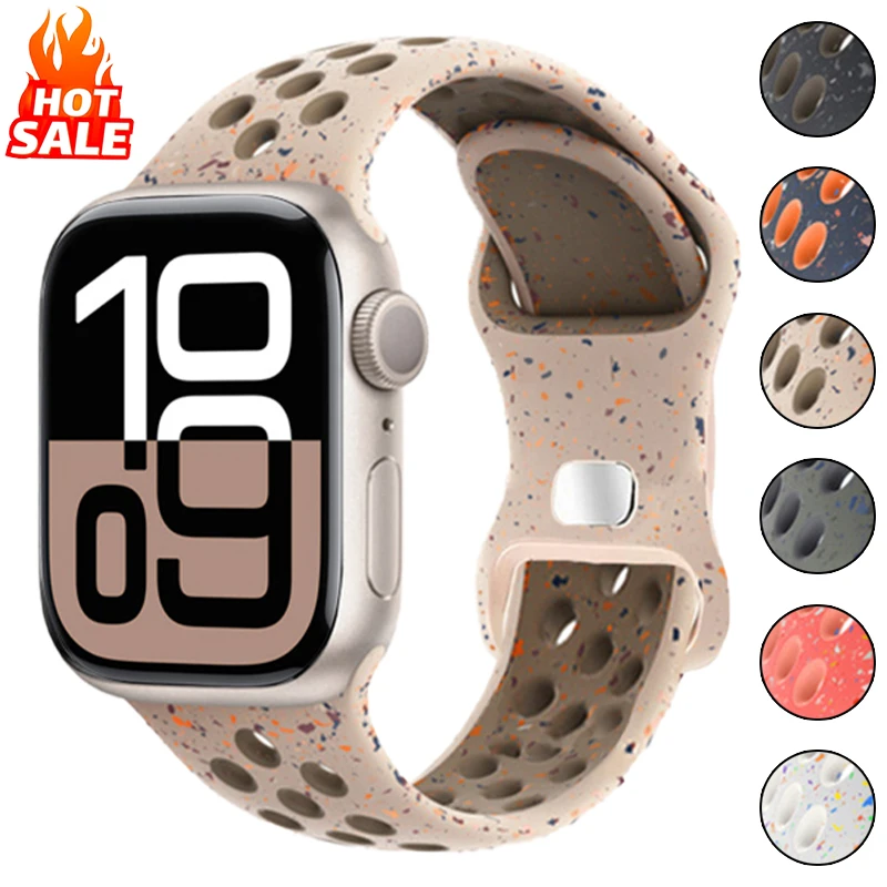 Color Point Silicone Band for Apple Watch Ultra 2 49mm Strap Series 10 46mm 38/40/41mm 42/44/45mm Bracelet Iwatch 9 8 7 6 SE 5 4
Color Point Silicone Band for Apple Watch Ultra 2 49mm Strap Series 10 46mm 38/40/41mm 42/44/45mm Bracelet Iwatch 9 8 7 6 SE 5 4