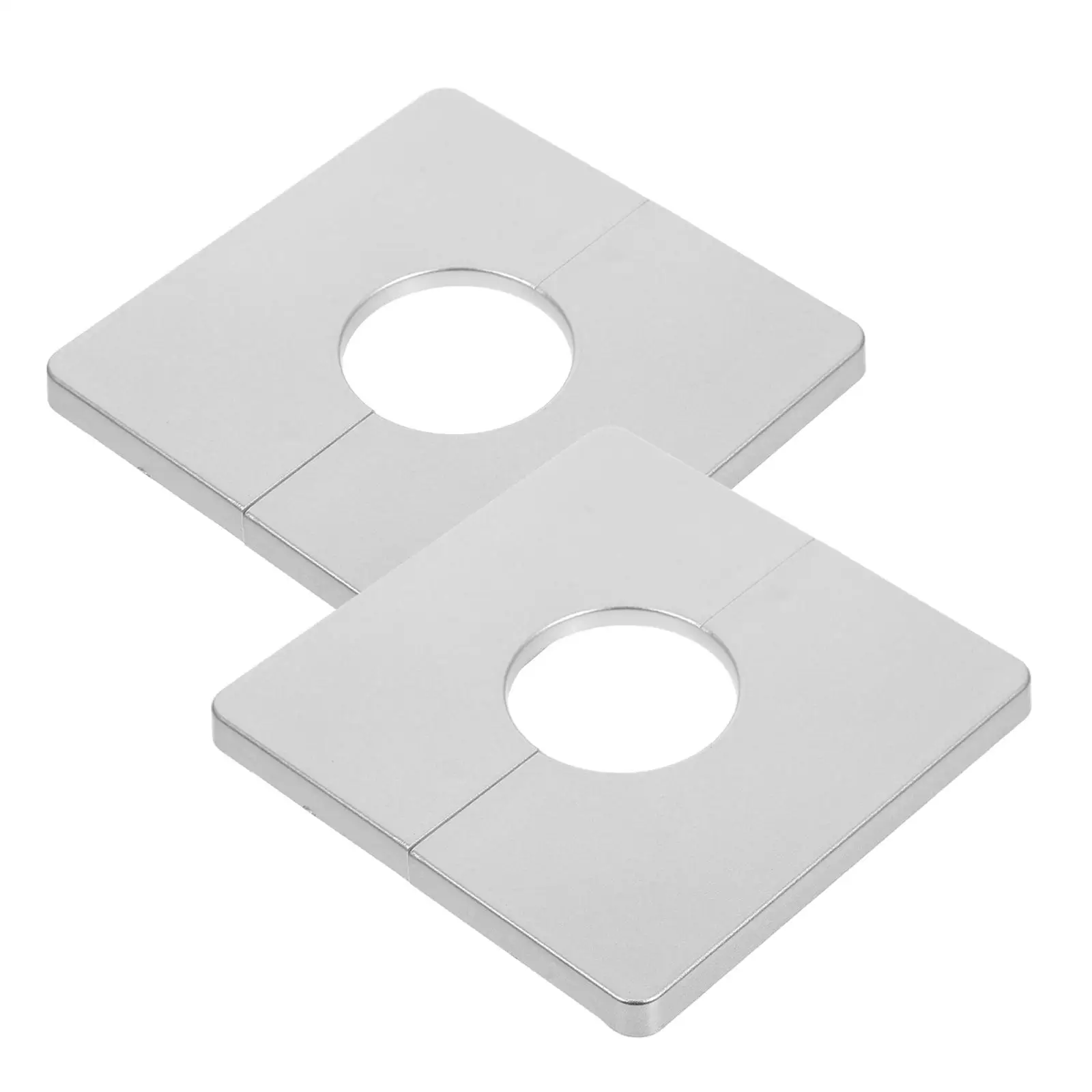 2 Pcs Water Pipe Cover Sink Plate Square Abs Decorative Plumbing Plates Wall Hole Split Flange
2 Pcs Water Pipe Cover Sink Plate Square Abs Decorative Plumbing Plates Wall Hole Split Flange