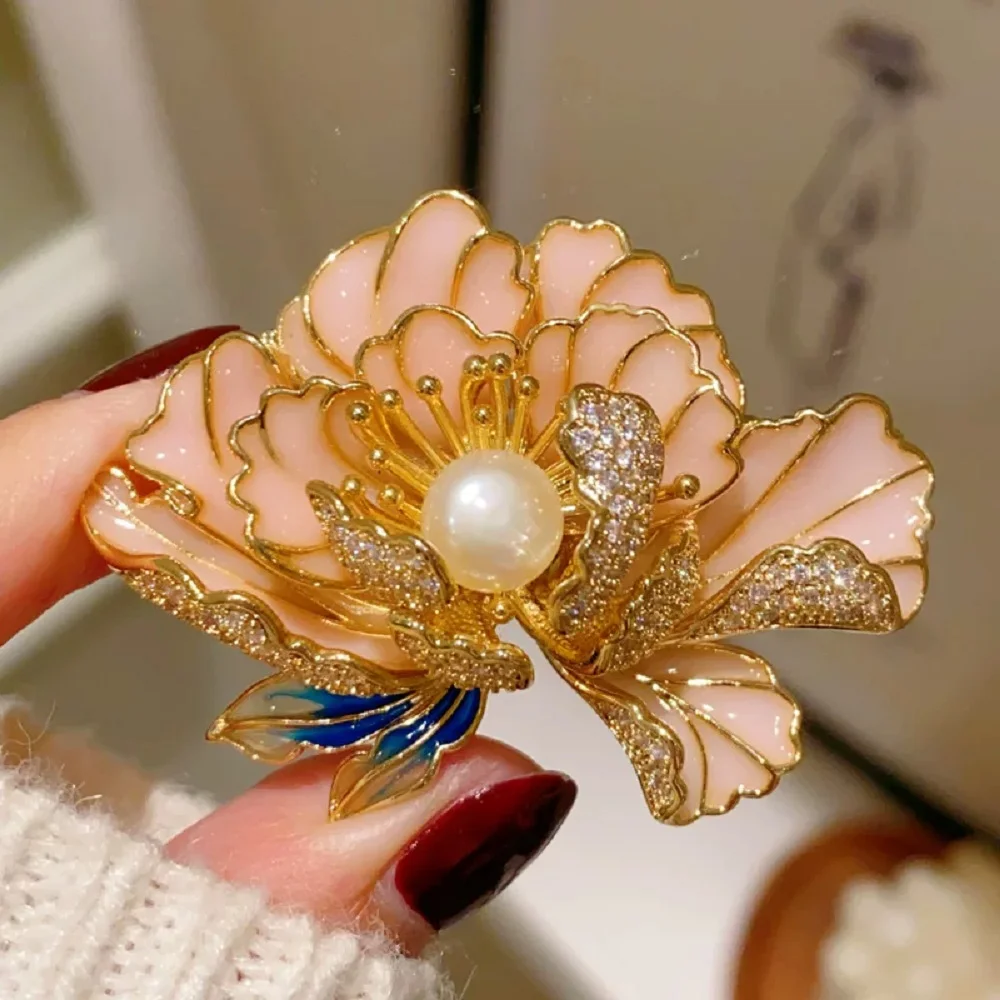 【 New Product 】 Peony Flower Pearl Chest Flower Brooch Advanced 2026 New Natural Pearl Brooch
【 New Product 】 Peony Flower Pearl Chest Flower Brooch Advanced 2026 New Natural Pearl Brooch