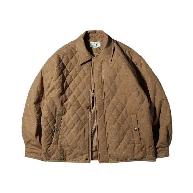 Autumn Winter Bright Line Plaid Lightweight Parkas Jacket Men Women Retro Fashion Streetwear Loose Casual Jacket Coat Outerwear
Autumn Winter Bright Line Plaid Lightweight Parkas Jacket Men Women Retro Fashion Streetwear Loose Casual Jacket Coat Outerwear