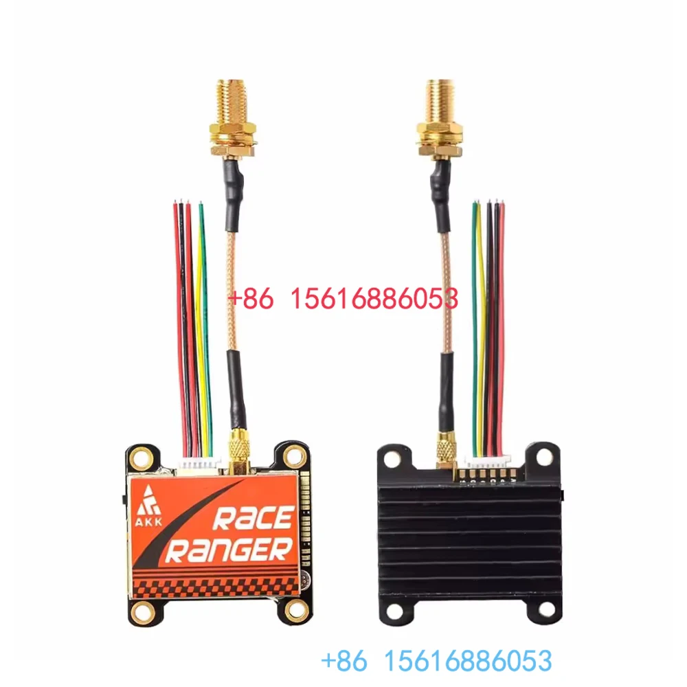 AKK 5.8G 1.6W UAV Video Transmitter and Receiver 5.8Ghz 1000mW 2000mW 3000mW FPV VTX 40CH
AKK 5.8G 1.6W UAV Video Transmitter and Receiver 5.8Ghz 1000mW 2000mW 3000mW FPV VTX 40CH