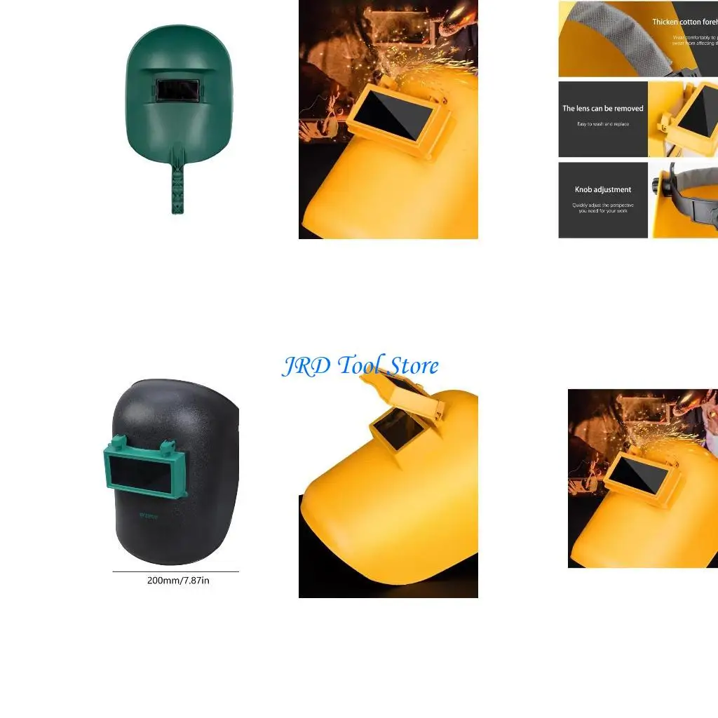 A2UD Front Welding Helmet Welder Grinding Cover UV Radiation Face Mask
A2UD Front Welding Helmet Welder Grinding Cover UV Radiation Face Mask