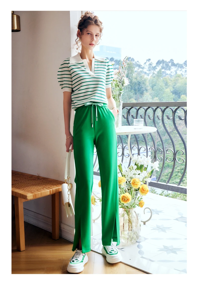 OLrain Fashion Pants for Women 2025 Drawstring Waist Slit Straight-leg Knitted Pant Solid Pockets Fashion Trousers O22XK01621
OLrain Fashion Pants for Women 2025 Drawstring Waist Slit Straight-leg Knitted Pant Solid Pockets Fashion Trousers O22XK01621