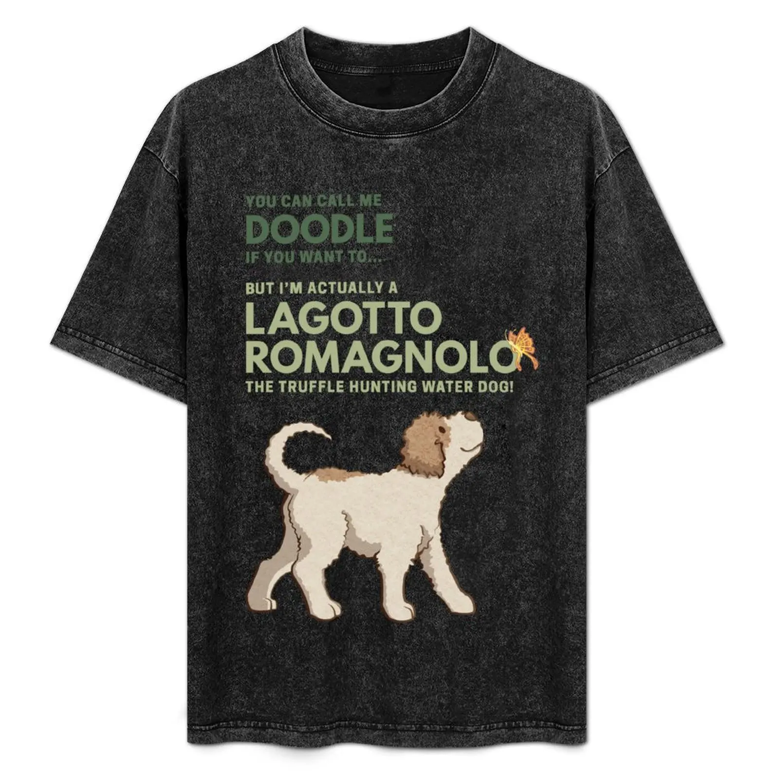 Cute Cartoon Lagotto Romagnolo Purebred Dog. NOT A Doodle. T-Shirt Anti-Fade Casual Tee Shirt
Cute Cartoon Lagotto Romagnolo Purebred Dog. NOT A Doodle. T-Shirt Anti-Fade Casual Tee Shirt