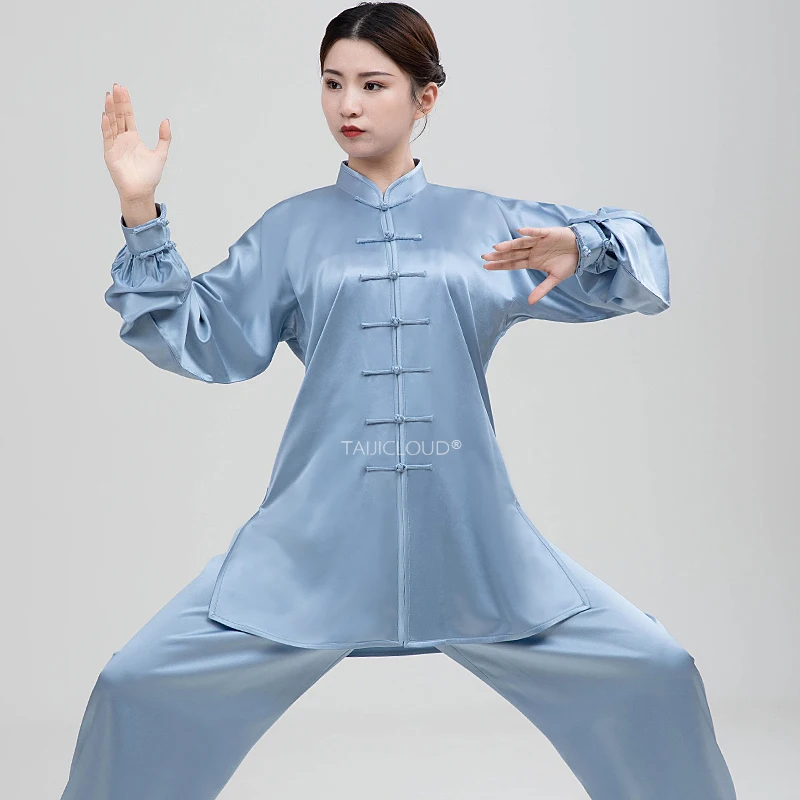 Pure Silk Tai Chi Suit for Men/Women, Kung Fu & Martial Arts Training, Competition & Performance Outfit with Breathable Elegant
Pure Silk Tai Chi Suit for Men/Women, Kung Fu & Martial Arts Training, Competition & Performance Outfit with Breathable Elegant