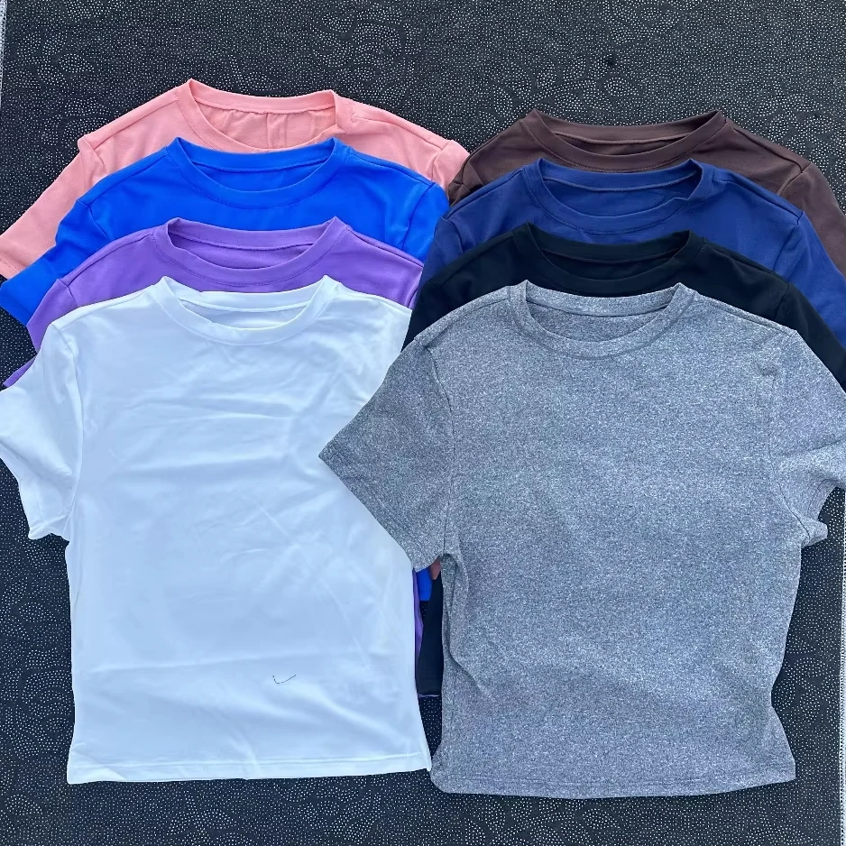 Solid Color Soft and Breathable Yoga Short-sleeved Comprehensive Training Tight T-shirt for Sports and Running Unisex Cycling
Solid Color Soft and Breathable Yoga Short-sleeved Comprehensive Training Tight T-shirt for Sports and Running Unisex Cycling