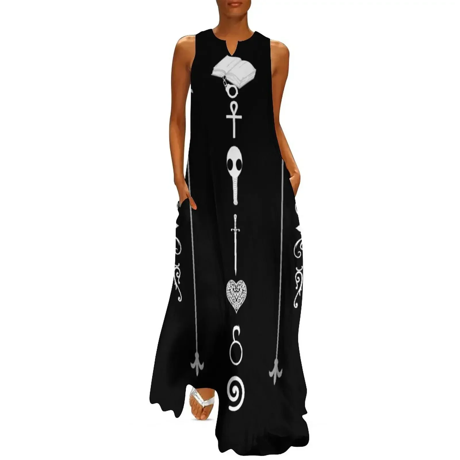 Endless Sigils Long Dress Female dress elegant dresses plus sizes ceremony dresses women party dresses Dress 
Endless Sigils Long Dress Female dress elegant dresses plus sizes ceremony dresses women party dresses Dress