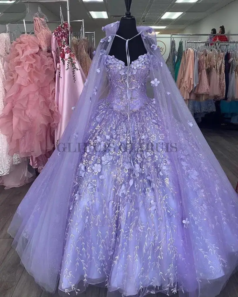 Lavender Quinceanera Sweet 16 Dresses Lace Applique Off Shoulder Lace-up Prom Ball Gowns Graduation
Lavender Quinceanera Sweet 16 Dresses Lace Applique Off Shoulder Lace-up Prom Ball Gowns Graduation
