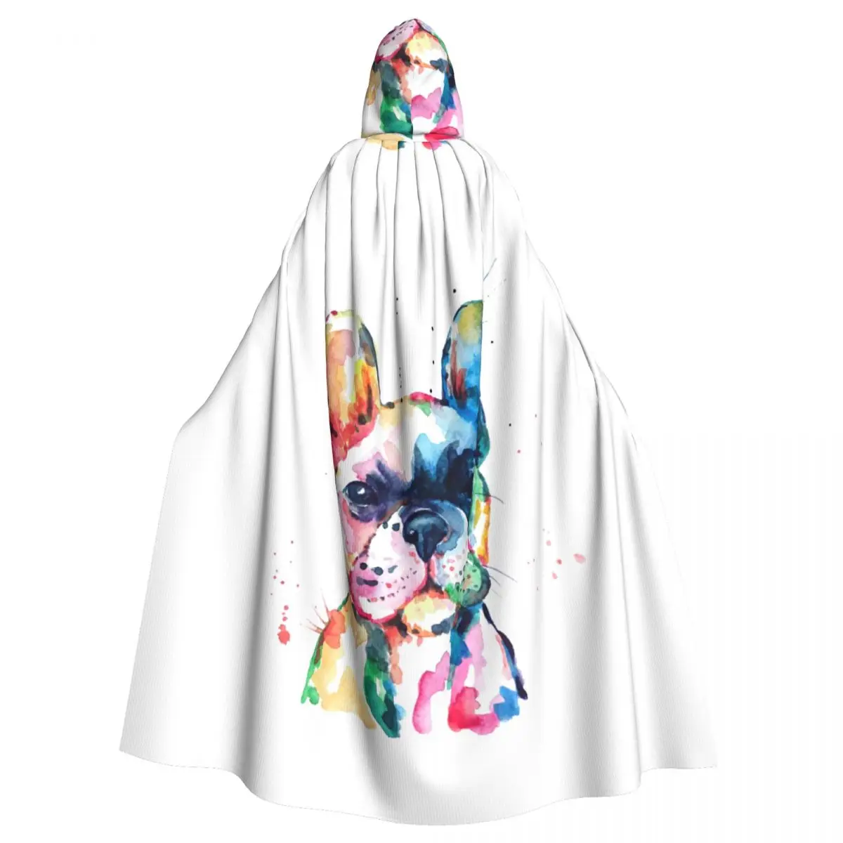 Hooded Cloak Unisex Cloak with Hood Cloak Cosplay Costume Watercolor French Bulldog
Hooded Cloak Unisex Cloak with Hood Cloak Cosplay Costume Watercolor French Bulldog