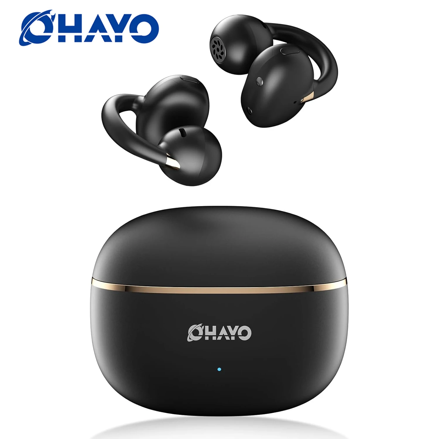 Ohayo A7 Наушники-вкладыши с зажимом для ушей Беспроводные наушники Bluetooth 5,4 TWS Водонепроницаемые наушники с открытыми наушниками с 4 микрофонами 40 часов воспроизведения
Ohayo A7 Наушники-вкладыши с зажимом для ушей Беспроводные наушники Bluetooth 5,4 TWS Водонепроницаемые наушники с открытыми наушниками с 4 микрофонами 40 часов воспроизведения