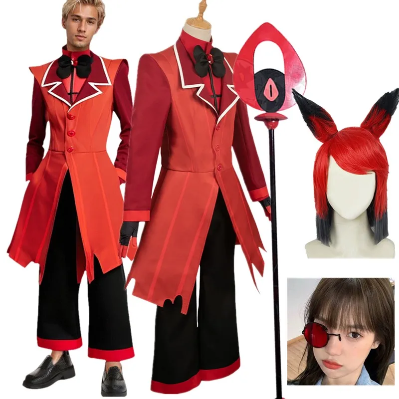 Аластор Косплей Фэнтезийный костюм Аниме Мультфильм Маскировка Униформа Пальто Парик Очки Перчатки Наряды Хэллоуин Карнавальный костюм 
Аластор Косплей Фэнтезийный костюм Аниме Мультфильм Маскировка Униформа Пальто Парик Очки Перчатки Наряды Хэллоуин Карнавальный костюм