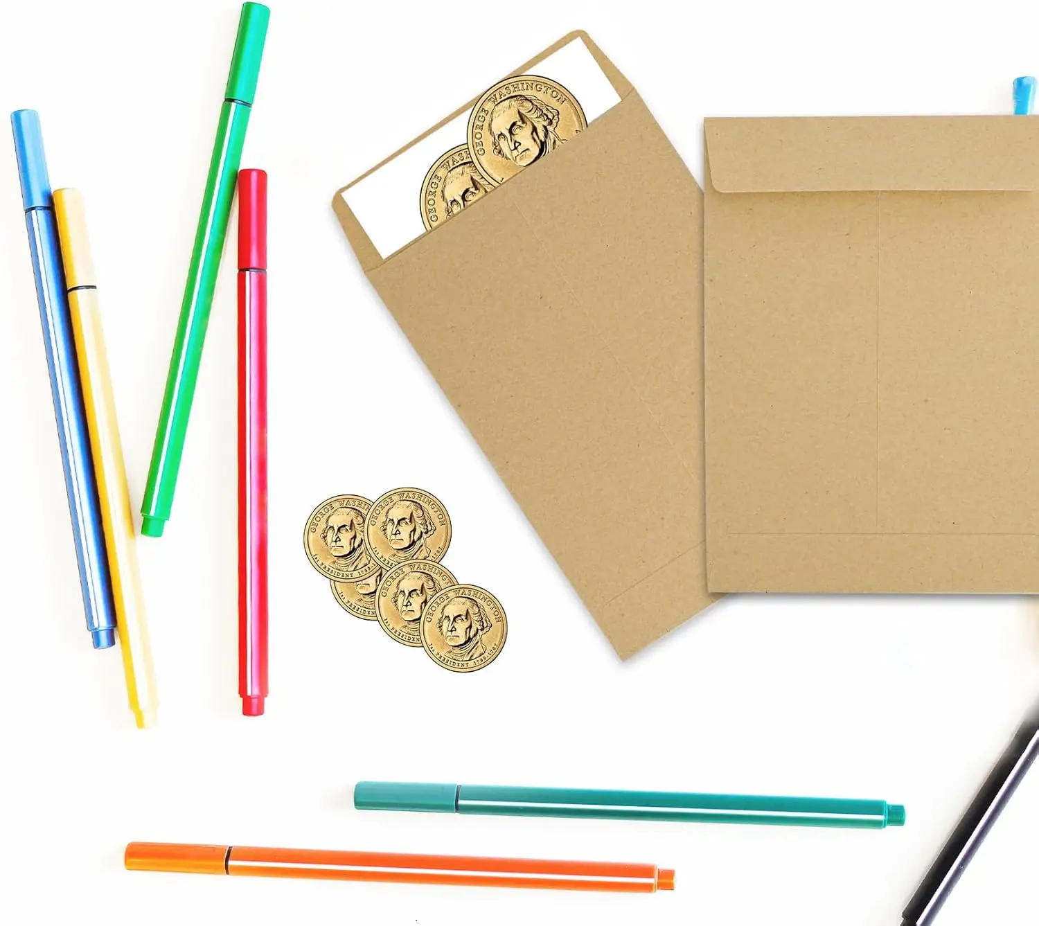 Paper Cash Envelopes,Coin Self Seal Envelopes For Savings plan,Money Envelopes for Cash,coin,Check and Small itemsCredit Card
Paper Cash Envelopes,Coin Self Seal Envelopes For Savings plan,Money Envelopes for Cash,coin,Check and Small itemsCredit Card