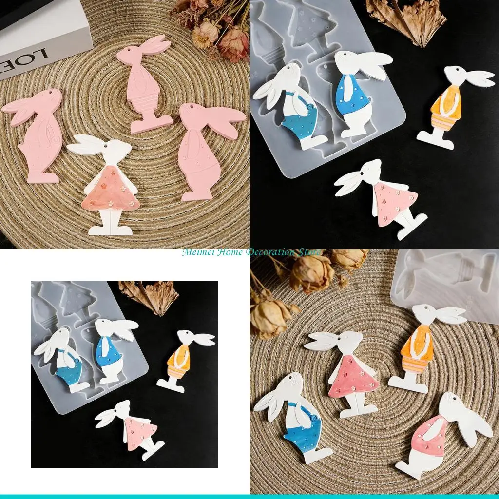 H7BF DIY Rabbit Accessory Mold Great For Making Easter Themed Home Decorations
H7BF DIY Rabbit Accessory Mold Great For Making Easter Themed Home Decorations
