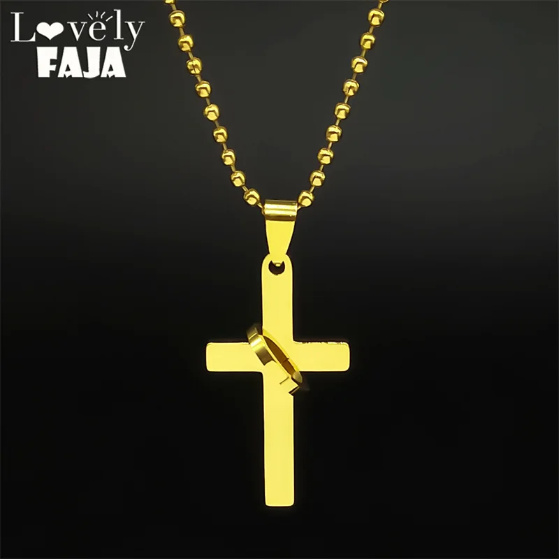 Christian Hip Hop Stainless Steel Jesus Cross With Ring Car Pendant for Women Men Gold Color Religious Amulet Jewelry Gift
Christian Hip Hop Stainless Steel Jesus Cross With Ring Car Pendant for Women Men Gold Color Religious Amulet Jewelry Gift