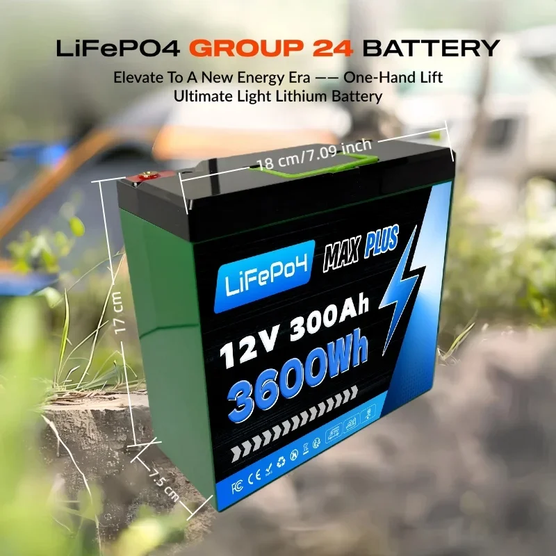 SUMMING LiFePO4 12V 300Ah Battery Integrated BMS,8000+ Cycles, Designed for ️Solar Storage Campers, Boats Off-Grid Living Spaces
SUMMING LiFePO4 12V 300Ah Battery Integrated BMS,8000+ Cycles, Designed for ️Solar Storage Campers, Boats Off-Grid Living Spaces