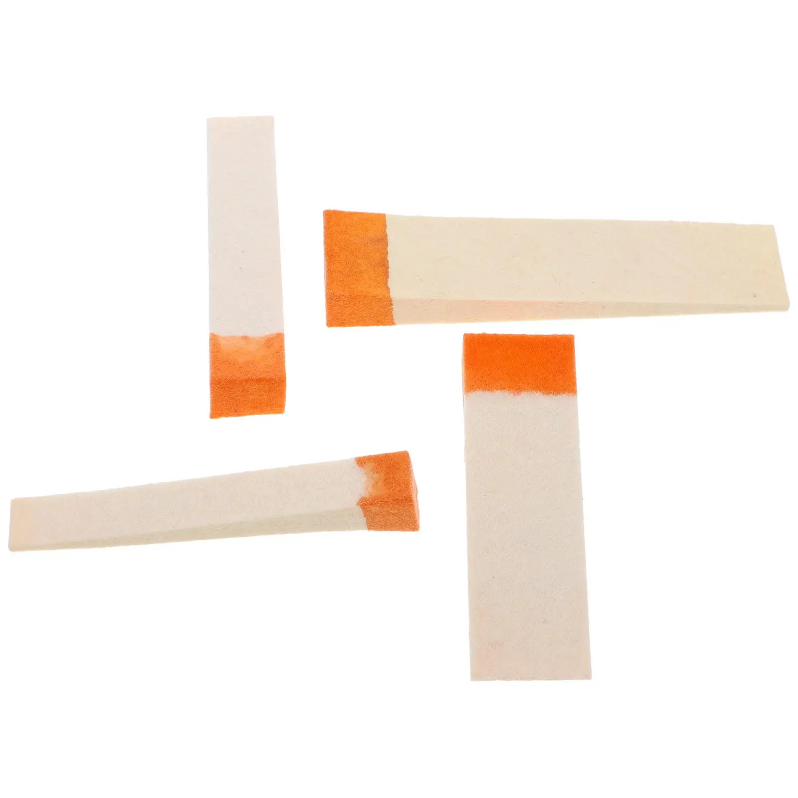 4Pcs Soft Wool Felt Mute Sticks Triangle Shape Piano Tuning Accessories Sound-Stop Blocks for Mediant Temperament Repairing
4Pcs Soft Wool Felt Mute Sticks Triangle Shape Piano Tuning Accessories Sound-Stop Blocks for Mediant Temperament Repairing