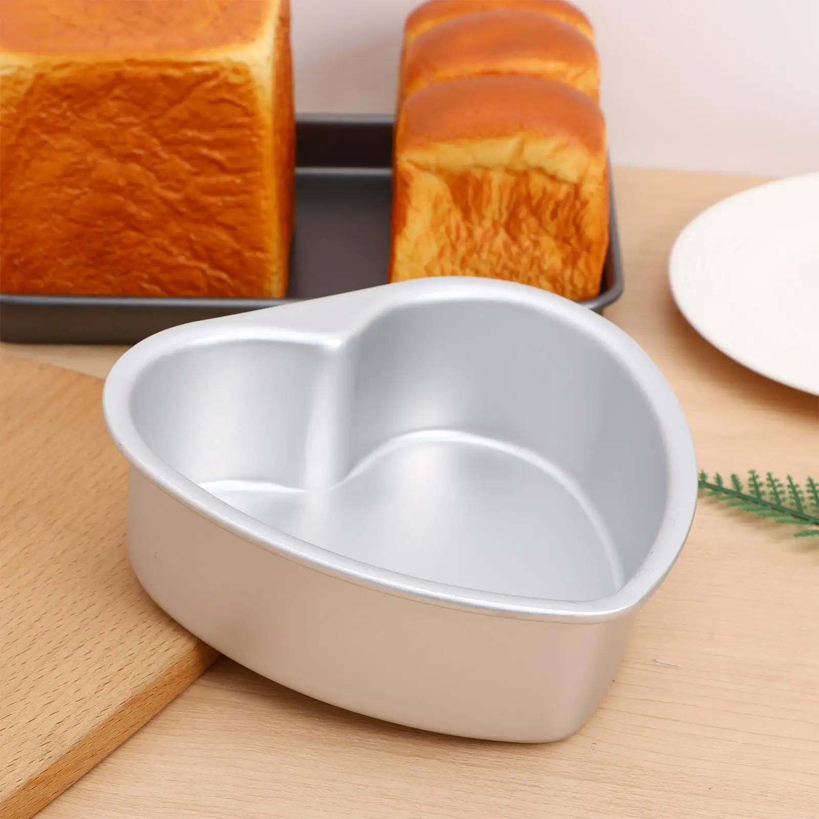 Heart Shaped 7 Aluminum Alloy Cake Pans Inch Aluminum Alloy Baking Pan Cake Baking Mold Non Stick Easy Demould Wedding Tool
Heart Shaped 7 Aluminum Alloy Cake Pans Inch Aluminum Alloy Baking Pan Cake Baking Mold Non Stick Easy Demould Wedding Tool
