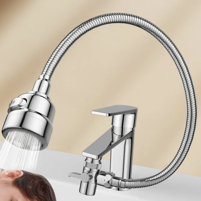 Hair Washing Gadget Rotatable Extension Tube for Bathroom Basin Faucet 3-speed External Shower Head for The Bathroom Sink Faucet
Hair Washing Gadget Rotatable Extension Tube for Bathroom Basin Faucet 3-speed External Shower Head for The Bathroom Sink Faucet