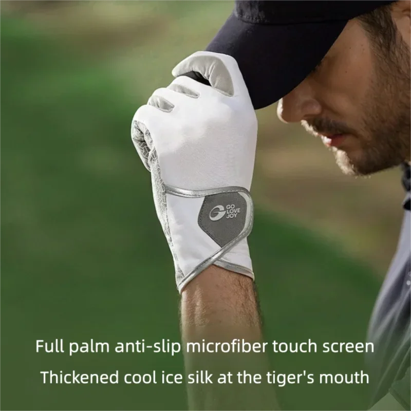 Golf Gloves Men Women Summer Ice Silk Breathable Golf Gloves Anti Slip UV Protection Cycling Hiking Driving Touch Screen
Golf Gloves Men Women Summer Ice Silk Breathable Golf Gloves Anti Slip UV Protection Cycling Hiking Driving Touch Screen