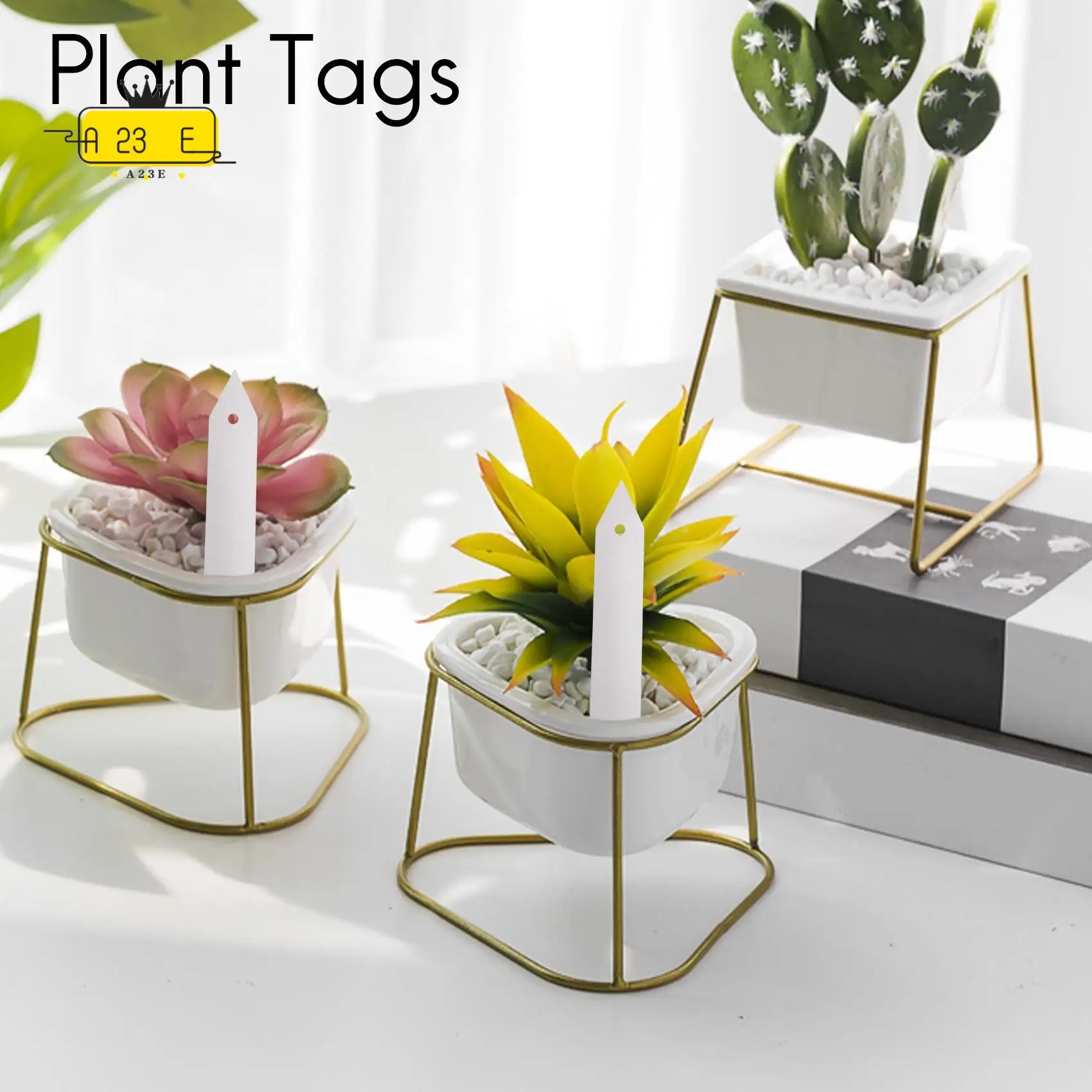 A23E-Plant Tags,Plastic Plant Nursery Garden Labels Pot Marker Garden Stake Tags(500 Pcs,White)
A23E-Plant Tags,Plastic Plant Nursery Garden Labels Pot Marker Garden Stake Tags(500 Pcs,White)
