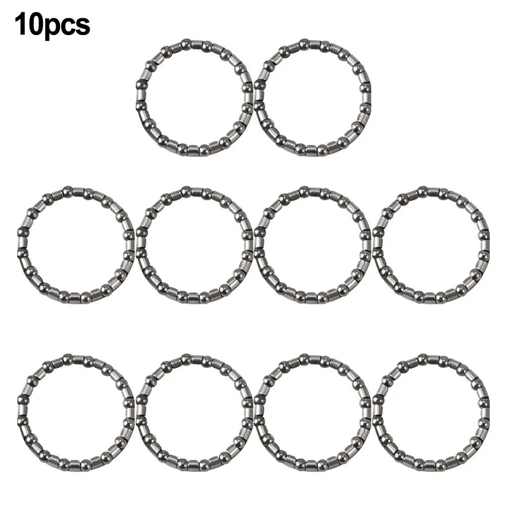 Maintain Your Bike's Functionality With This 10 Piece Bearing Set Includes Headset Fork And Bottom Bracket Bearings
Maintain Your Bike's Functionality With This 10 Piece Bearing Set Includes Headset Fork And Bottom Bracket Bearings
