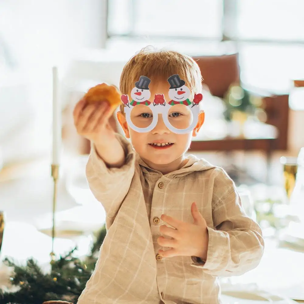 9pcs/set Cartoon Santa Claus Paper Glasses Papper Santa Claus/Snowman/Christmas Tree Snowflake Elk Glasses Foldable
9pcs/set Cartoon Santa Claus Paper Glasses Papper Santa Claus/Snowman/Christmas Tree Snowflake Elk Glasses Foldable